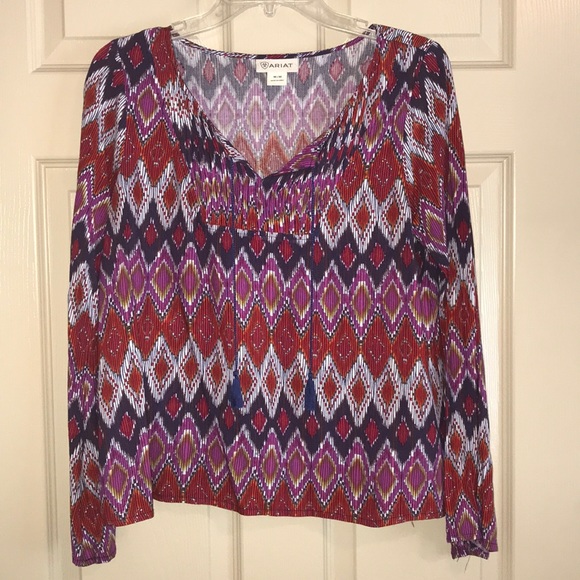 Ariat long sleeve top - Picture 1 of 4